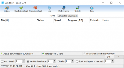 Screenshot of the application CandiSoft - Load! - #1