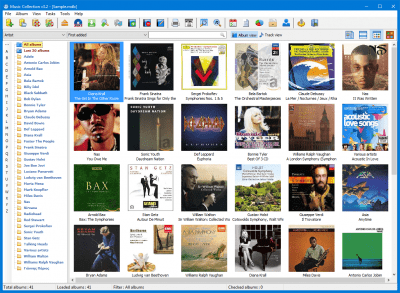 Screenshot of the application GSoft4U Music Collection - #1