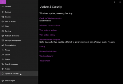 Screenshot of the application ControlUWP - #4
