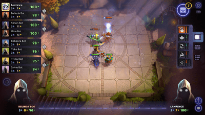 Screenshot of the application Dota Underlords - #6