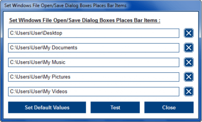 Screenshot of the application WinCustom - #5