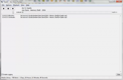 Screenshot of the application Tuniac - #3