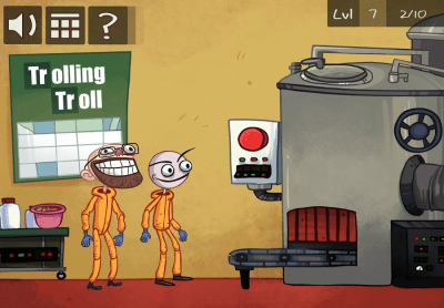 Screenshot of the application Trollface Quest: The TV Show - #4