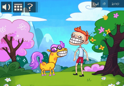Screenshot of the application Trollface Quest: The TV Show - #5