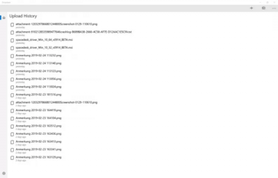 Screenshot of the application Dropshare for Windows - #3