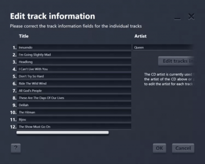 Screenshot of the application Easy Audio Copy - #5