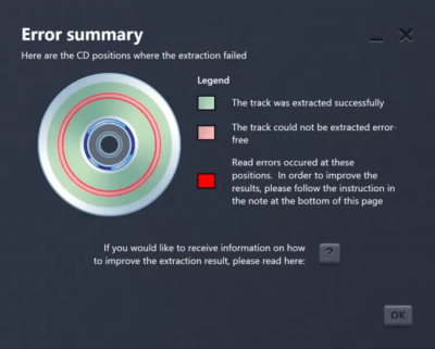 Screenshot of the application Easy Audio Copy - #9
