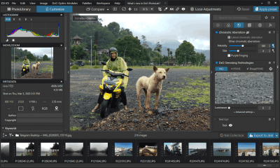 Screenshot of the application DxO PhotoLab - #3
