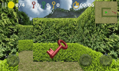 Screenshot of the application Maze World 3D - #3