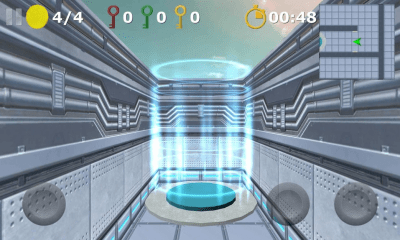 Screenshot of the application Maze World 3D - #6