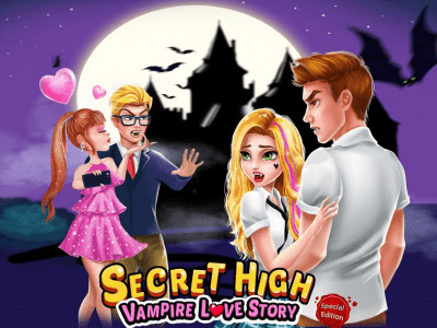 Screenshot of the application Secret High School Season 1: Vampire Love Story - #1