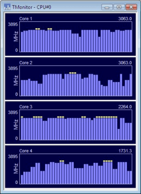 Screenshot of the application TMonitor - #1