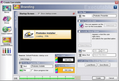Screenshot of the application ProShow Gold - #3