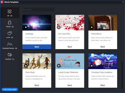 Screenshot of the application MiniTool MovieMaker Free - #6