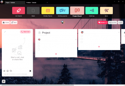 Screenshot of the application Taskade for Windows - #3