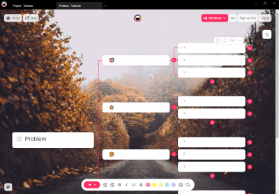 Screenshot of the application Taskade for Windows - #4