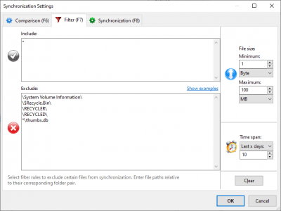 Screenshot of the application FreeFileSync for Windows - #6