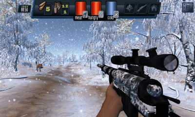 Screenshot of the application Survive in Siberia. Hunting Fishing - #1