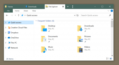 Screenshot of the application Groupy - #6