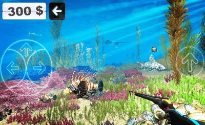 Screenshot of the application Hunting Underwater 3D - #3