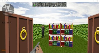 Screenshot of the application WorldMazeTour - #4