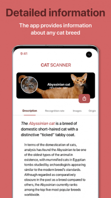 Screenshot of the application Cat Scanner - #8
