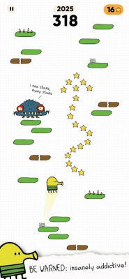 Screenshot of the application Doodle Jump 2 - #1