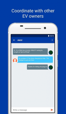 Screenshot of the application PlugShare - #6