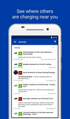 Screenshot of the application PlugShare - #7
