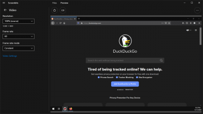 Screenshot of the application Screenbits Screen Recorder - #5