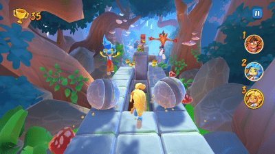 Screenshot of the application Crash Bandicoot: On All Feet - #8