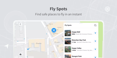 Screenshot of the application DJI Fly - #4