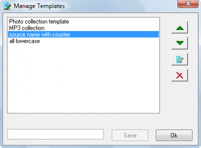 Screenshot of the application MIKLSOFT Professional Renamer - #8