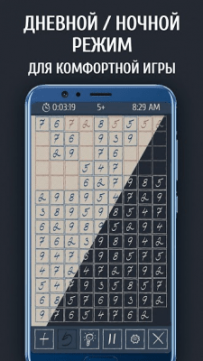 Screenshot of the application Seeds - A Numerical Puzzle - #3