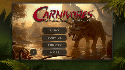 Screenshot of the application Carnivores: Dinosaur Hunter HD - #1