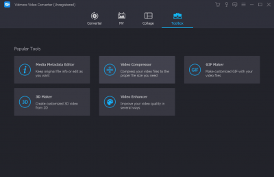 Screenshot of the application Vidmore Video Converter - #4