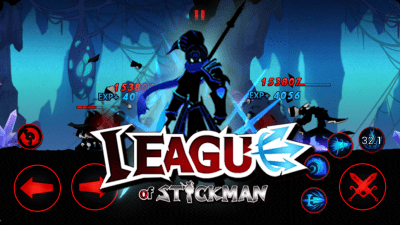 Screenshot of the application League of Stickman Free - #4
