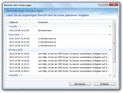 Screenshot of the application HotkeyPro - #5