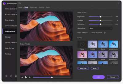 Screenshot of the application Wondershare UniConverter - #4