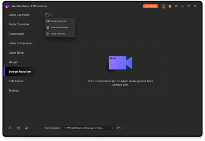 Screenshot of the application Wondershare UniConverter - #6
