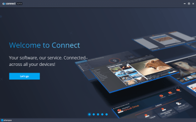 Screenshot of the application Ashampoo Connect - #1