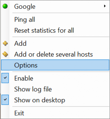 Screenshot of the application EasyNetMonitor Pro - #6