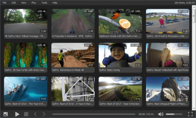 Screenshot of the application All Video Player - #1