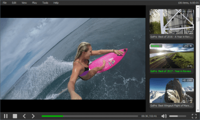 Screenshot of the application All Video Player - #4