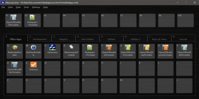 Screenshot of the application MaxLauncher - #1