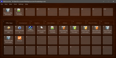 Screenshot of the application MaxLauncher - #3