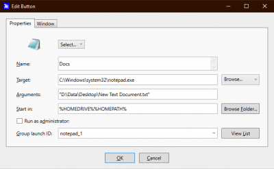 Screenshot of the application MaxLauncher - #5