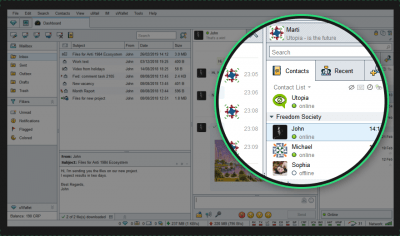 Screenshot of the application Utopia - #4