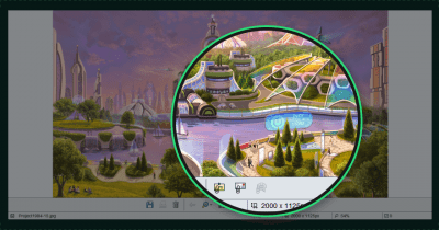 Screenshot of the application Utopia - #9