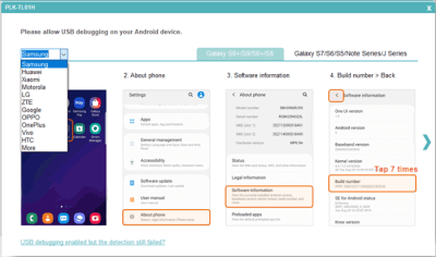 Screenshot of the application MobiKin Backup Manager for Android - #3